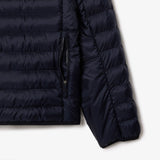 Lacoste Hooded Puffer Jacket Navy