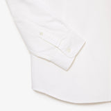Lacoste Long Sleeve Button Down Oxford White