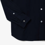 Lacoste Long Sleeve Button Down Oxford Shirt Navy
