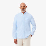 Lacoste Long Sleeve Button Down Oxford Blue