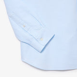 Lacoste Long Sleeve Button Down Oxford Blue