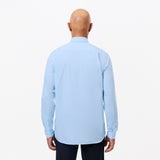 Lacoste Gingham Shirt Light Blue