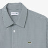 Lacoste Gingham Shirt Dark Green