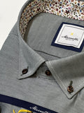 Marnelli Button Down Print Grey