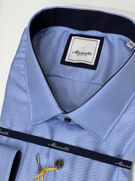 Marnelli Pickled Shirt Blue