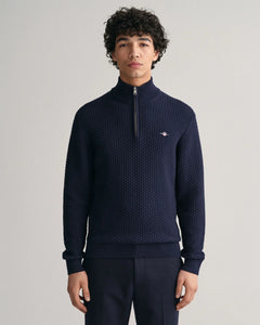 GANT Triangle Texture Half-Zip Sweater Style Code. 8030085