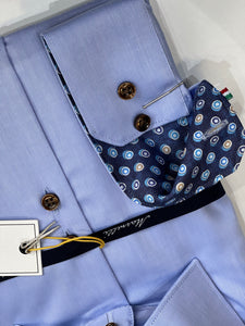 Joe A04/Twill           Plain Blue