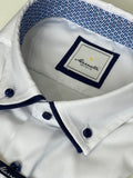 Marnelli Double Collar Shirt White
