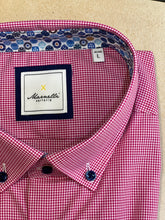 Load image into Gallery viewer, Scott A09/101ss             Gingham Bright Red
