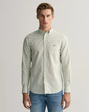Load image into Gallery viewer, 3230057/Reg            Linen Stp 362 Kalmata Green
