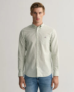 3230057/Reg            Linen Stp 362 Kalmata Green