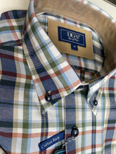 Load image into Gallery viewer, 14612SS/               Check 28 Navy
