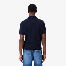 Load image into Gallery viewer, Lacoste Mesh Polo Navy
