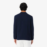 Lacoste Long Sleeve Polo Navy
