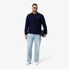 Lacoste Long Sleeve Polo Navy