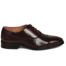 Load image into Gallery viewer, Goor Oxford Toecap Shoe Brown
