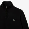 Lacoste Knit Half Zip Black