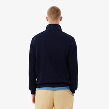Load image into Gallery viewer, Lacoste Knit Half Zip Navy
