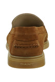 Gant Boery Suede Loafer Chestnut