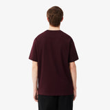 Lacoste Crewneck T-Shirt Bordeaux