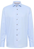 Eterna Modern Fit Oxford Shirt Blue
