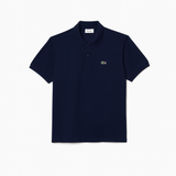Lacoste Mesh Polo Navy