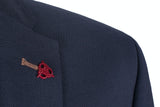 Roy Robson Slim Wool Jacket French Navy