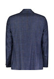 Roy Robson Check Sport Jacket Navy Marine