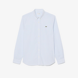 Lacoste Gingham Shirt Light Blue