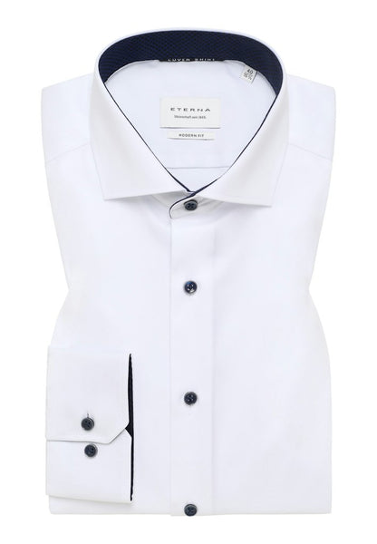 Eterna Modern Fit Cover Shirt White