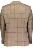 Roy Robson Check Sport Jacket Sand