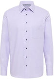 Eterna Modern Fit Houndstooth Shirt Lilac