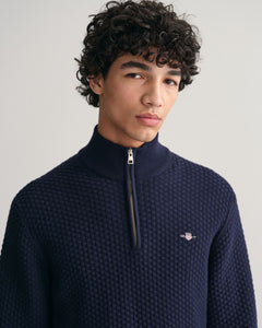 GANT Triangle Texture Half-Zip Sweater Style Code. 8030085