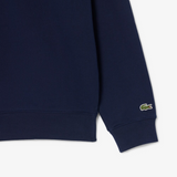 Lacoste Square Logo Half Zip Navy SS26