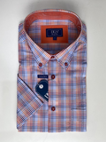 DG's Drifters Multi Check Shirt Orange