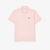 Lacoste Classic Mesh Polo Flamingo