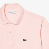 Lacoste Classic Mesh Polo Flamingo
