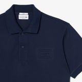Lacoste Square Logo Polo Navy