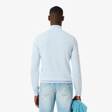Lacoste Knit Half Zip Light Blue