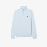 Lacoste Knit Half Zip Light Blue