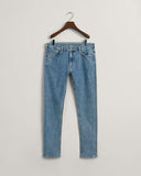 Gant Boys Denim Jean Worn Blue