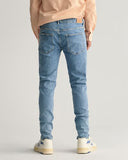 Gant Boys Denim Jean Worn Blue