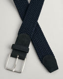 Gant Braided Belt Evening Blue