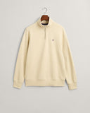 Gant Shield Half Zip Silky Beige
