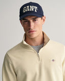 Gant Shield Half Zip Silky Beige