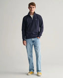 Gant Shield Half Zip Evening Blue