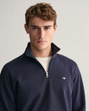 Gant Shield Half Zip Evening Blue