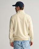 Gant Shield Half Zip Silky Beige