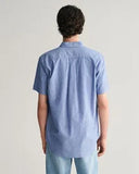 Gant Cotton Linen Shirt Rich Blue