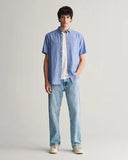 Gant Cotton Linen Shirt Rich Blue